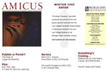 Web design for MSU Detroit College of Law Amicus publication