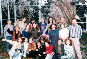 MSU Writing Center crew from 1996