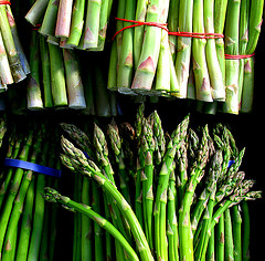 Asparagus! Credit to Esteban Cavrico on Flickr.com.