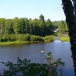 Pool at lower Taqhuamenon Falls