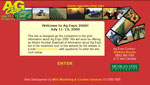 Web design for MSU's Ag Expo