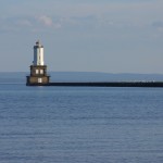 A view of the lighthouse.