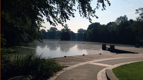 Lake in Piedmont Park